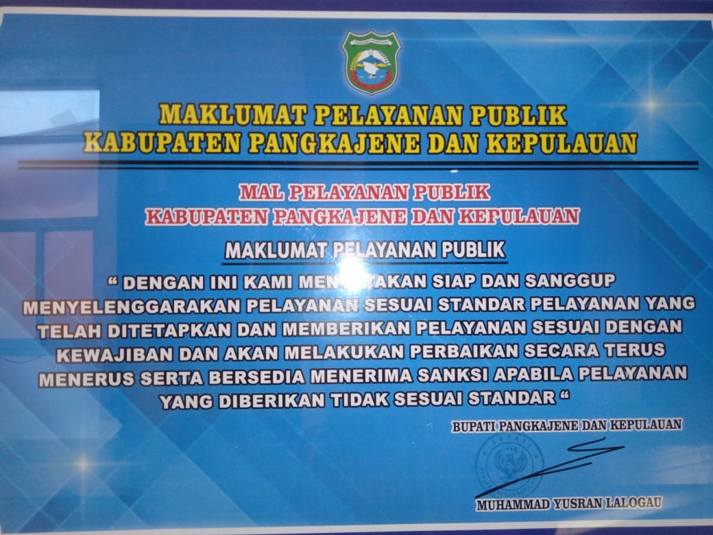 Maklumat Pelayanan
